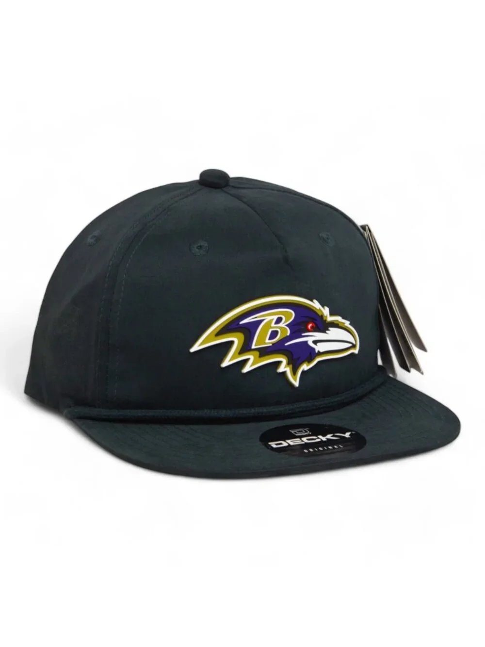 Baltimore Ravens 3D Classic Rope Hat- Charcoal